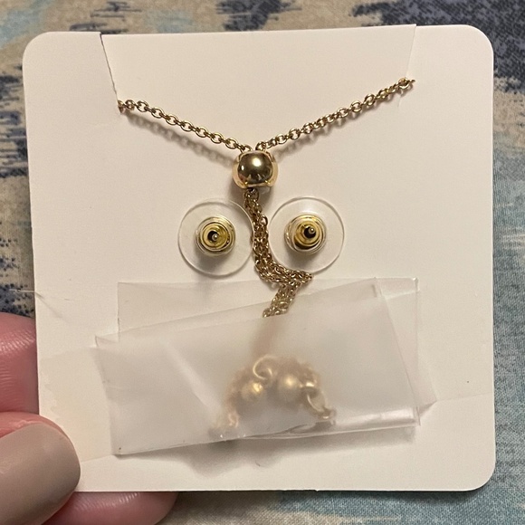 Violet Harper Morgan Gold-Plated Beaded Bracelet & Earrings Set - Picture 2 of 3